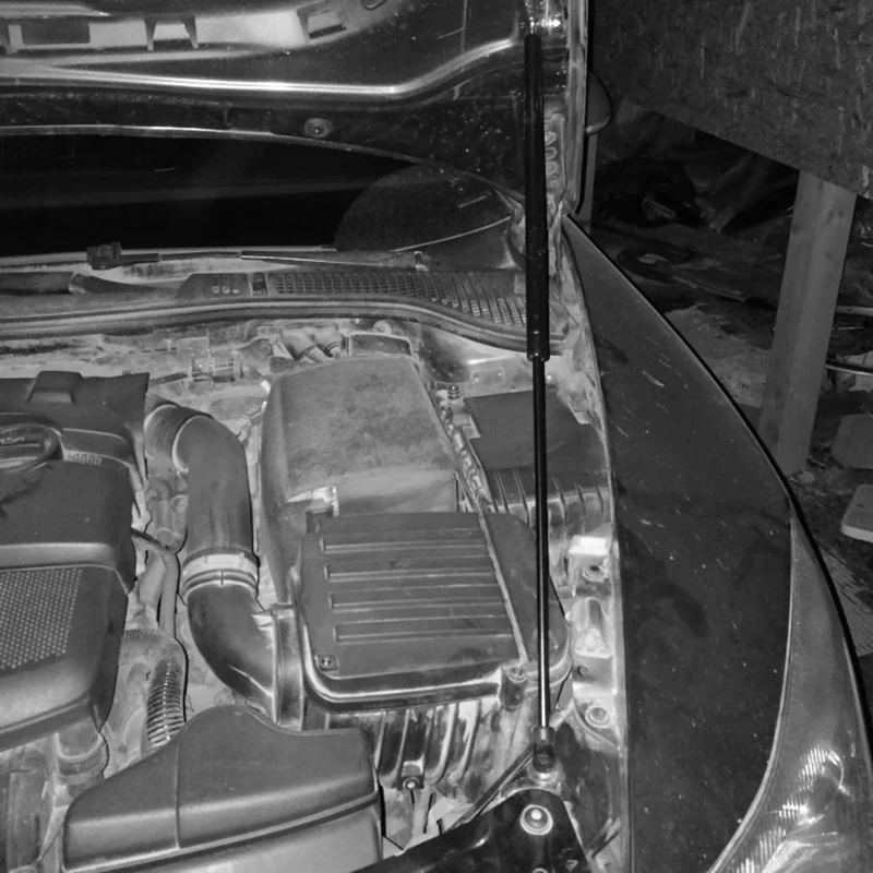 Накладка на капот автомобиля стойки подъемника штанги комплект Весна Шок