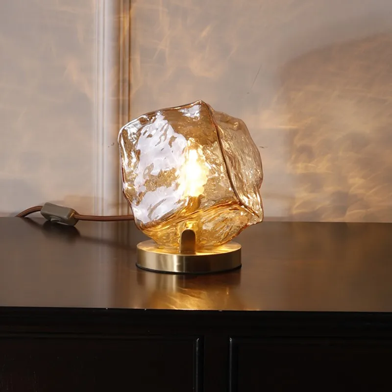 Crystal Glass Table Lamp