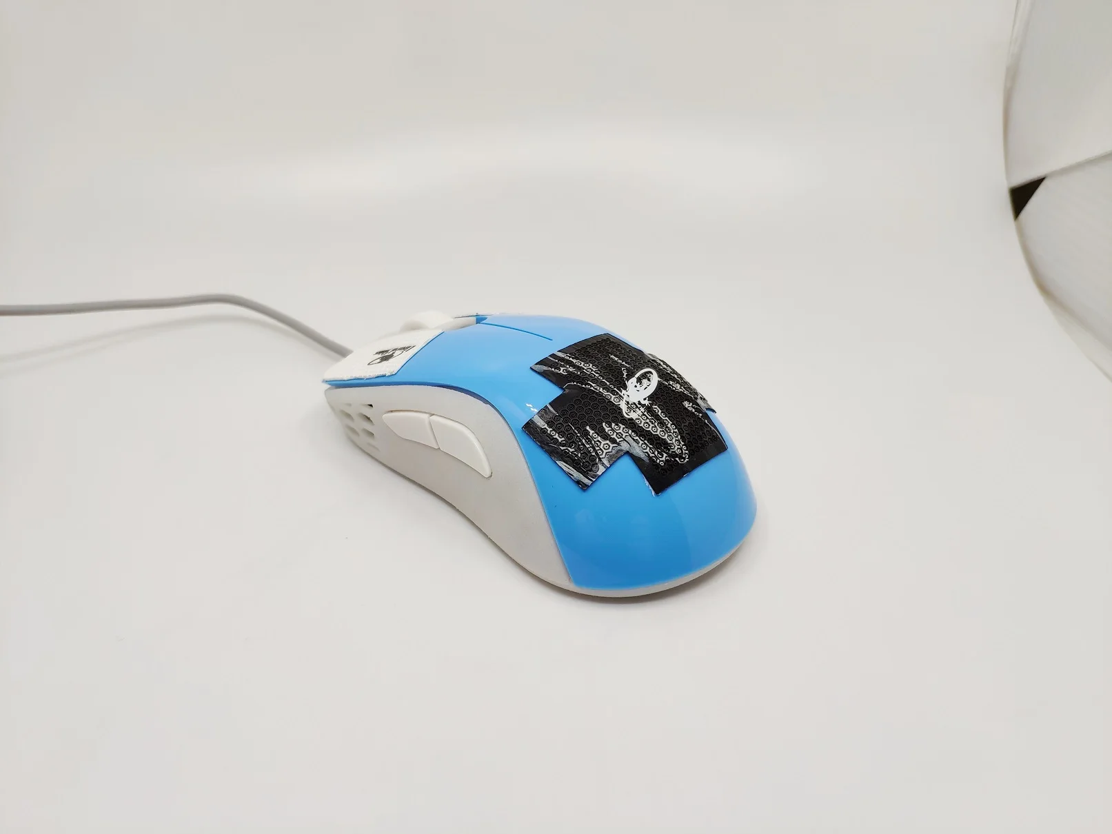 DIY mouse MOD чехол для Zowie Divina S2 оболочка с боковой панелью E-Sport игры на заказ 19 г ультра светильник фантомный светильник ремонт выдалбливают