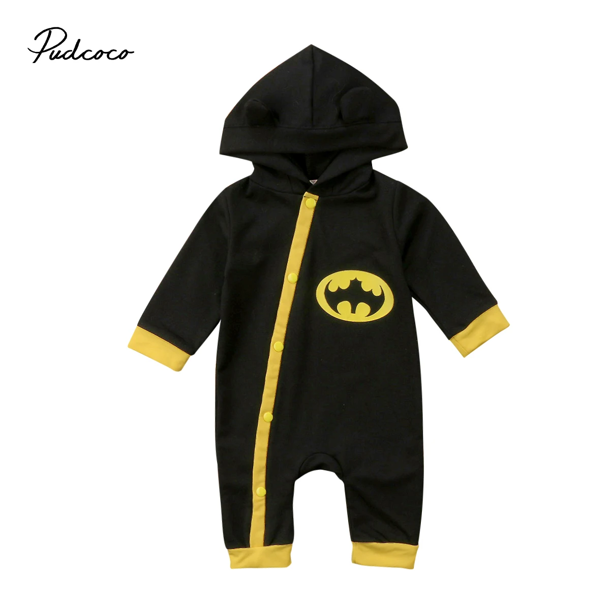 

Newborn Baby Boys Batman Romper Jumpsuit Warm Clothes Outfits 0-24M Playsuit jumpsuit child baby clothes baby clothing