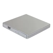 Ультра тонкий внешний USB 2,0 Слот-в DVD-RW CD плеер драйвер писатель для ПК JLRL88