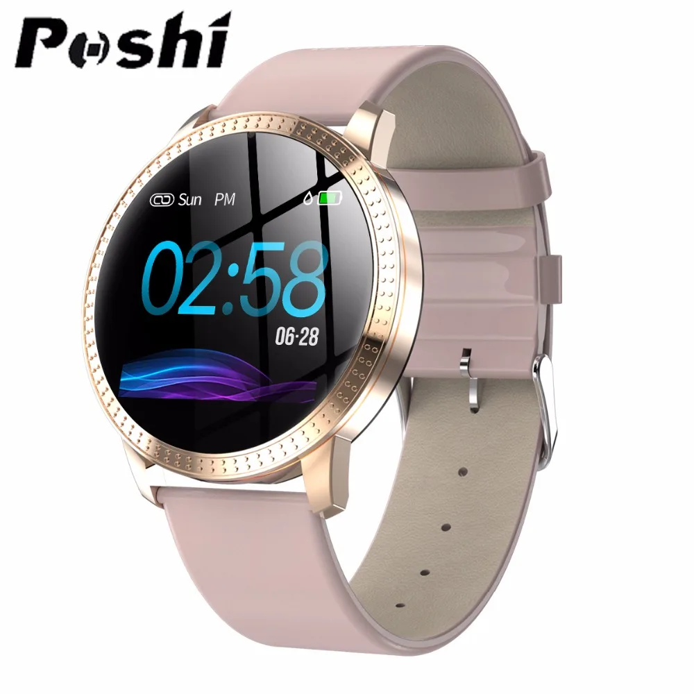 Скидка Умные часы серии OLED экран Push Message Bluetooth подключение Android IOS для мужчин и женщин font b gps b font фитнес трекер монитор сердечного ритма