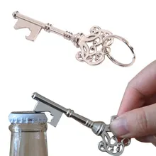 Ключ открывалка для бутылок пива Ретро креативное металлическое портативное кольцо Бар Вешалки брелок для ключей Свадебная вечеринка кухонные аксессуары