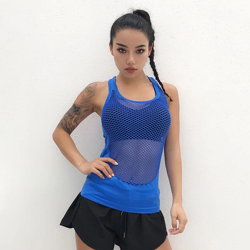 

Women's Workout yoga top Sports Wear For Women Gym T-shirt Spring and summer sports fitness vest Yoga Top Sport Blouses