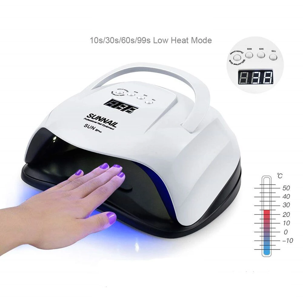 

2019 Newest 80W Nail Lamp Nail Dryer LED UV Light Gel Varnish Curing Machine For Nail Art Tools Drop Shipping wholesale