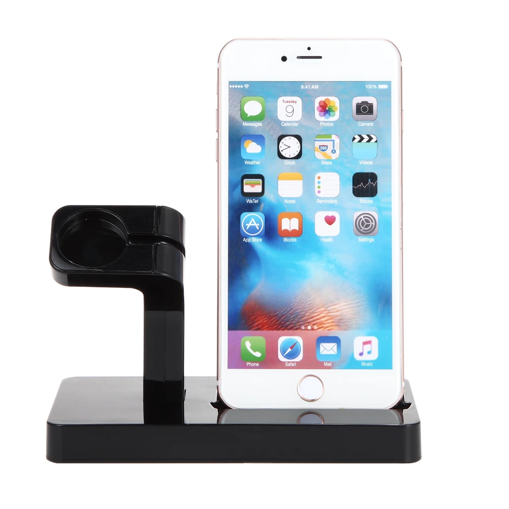 Зарядная док-станция зарядное устройство Подставка для телефона для Apple Watch серии 4 3 2 1 для iPhone