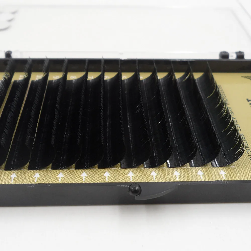 M&E 0.07mm Thickness Eye Lash Silk Soft Hand Made Korean Heat Resistant Silk Long Soft Classic Individual Eyelashes (7)