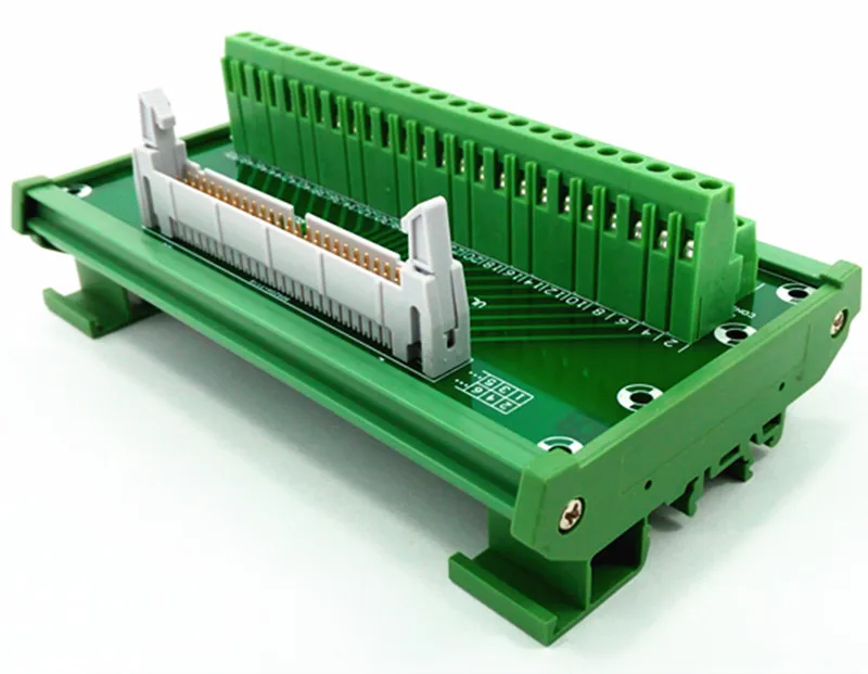 idc 50 montado em trilho din modulo de interface 01