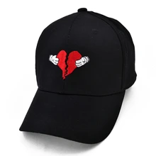 Высокого качества бейсболка Кепки s Kanye West сердце перерыв альбом Кепки тенденция в стиле хип-хоп бейсболка для папы шапки Kanye Мода Король Для мужчин Для женщин шляпа