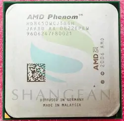 Бесплатная доставка для AMD Phenom X3 8450 трехъядерные DeskTop 2,1 ГГц Процессор HD8450WCJ3BGH Разъем Am2 +/940pin
