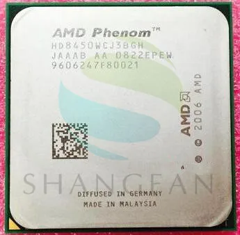 شحن مجاني ل AMD الظاهرة X3 8450 ثلاثية النوى سطح المكتب 2.1 GHz CPU HD8450WCJ3BGH المقبس AM2 +/940pin