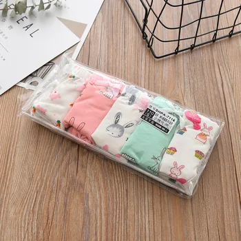 2-12Y 5Pcs/lot Cotton Children Panties Girls Boxer Shorts Childrens Panties Kids Underwear 2