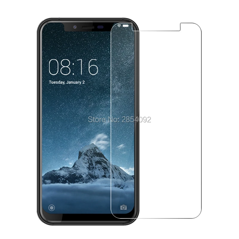 0 26 мм 9H передняя крышка Закаленное стекло для Ulefone X защита экрана закаленная