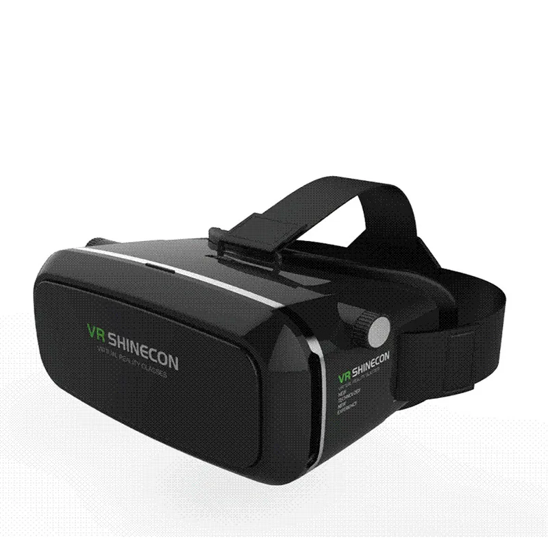 Cheapest font b VR b font Shinecon Virtual Reality 3D Glasses Google Cardboard Headset Oculus Rift