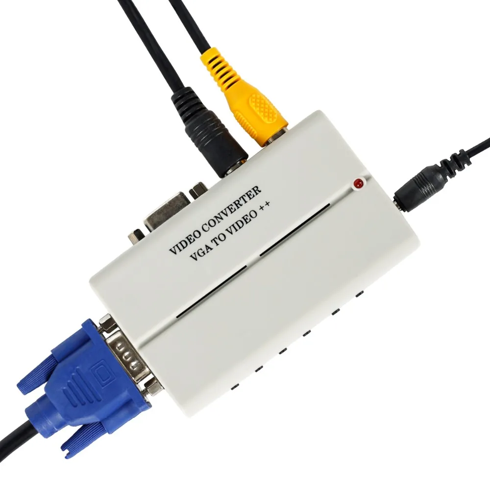 Универсальный преобразователь сигнала NTSC PAL VGA для ТВ AV RCA композитный