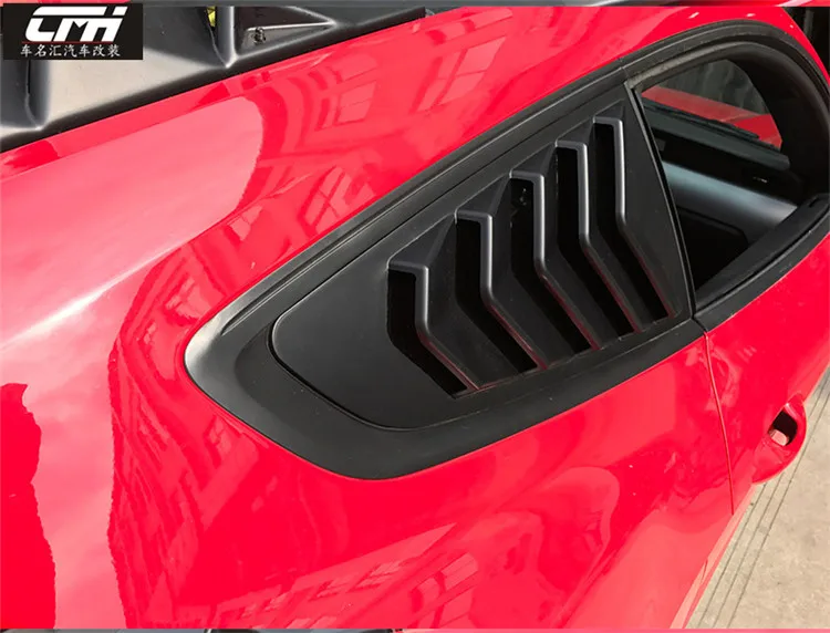 Подходит для ford mustang 15-17 из углеродного волокна жалюзи украшения боковые вентиляционные фитинги