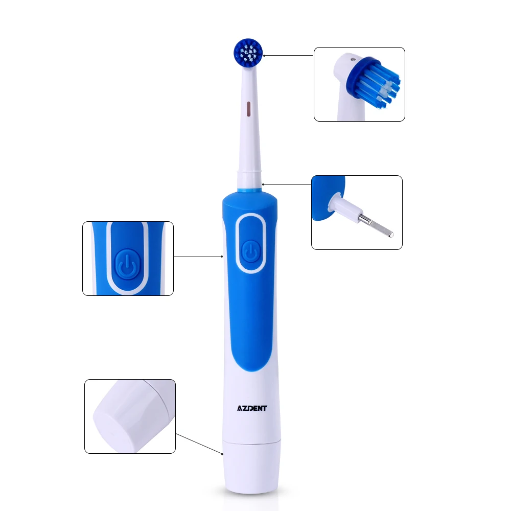 Buy AZ2 Pro Rotating Electric Toothbrush with 4 Replacement Heads and