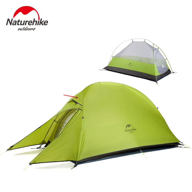 Naturehike Cloud Up Series 1 2 3 человека Сверхлегкий тент оборудование для кемпинга нейлон