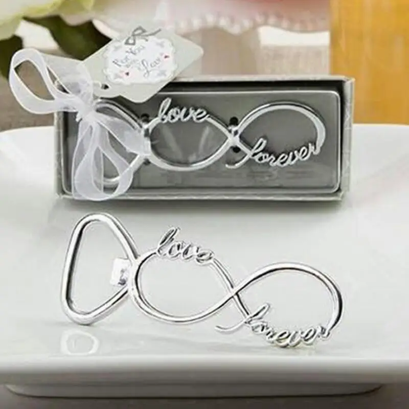 Silver Forever Love Letter Bottle Opener Openers Favors And Gifts