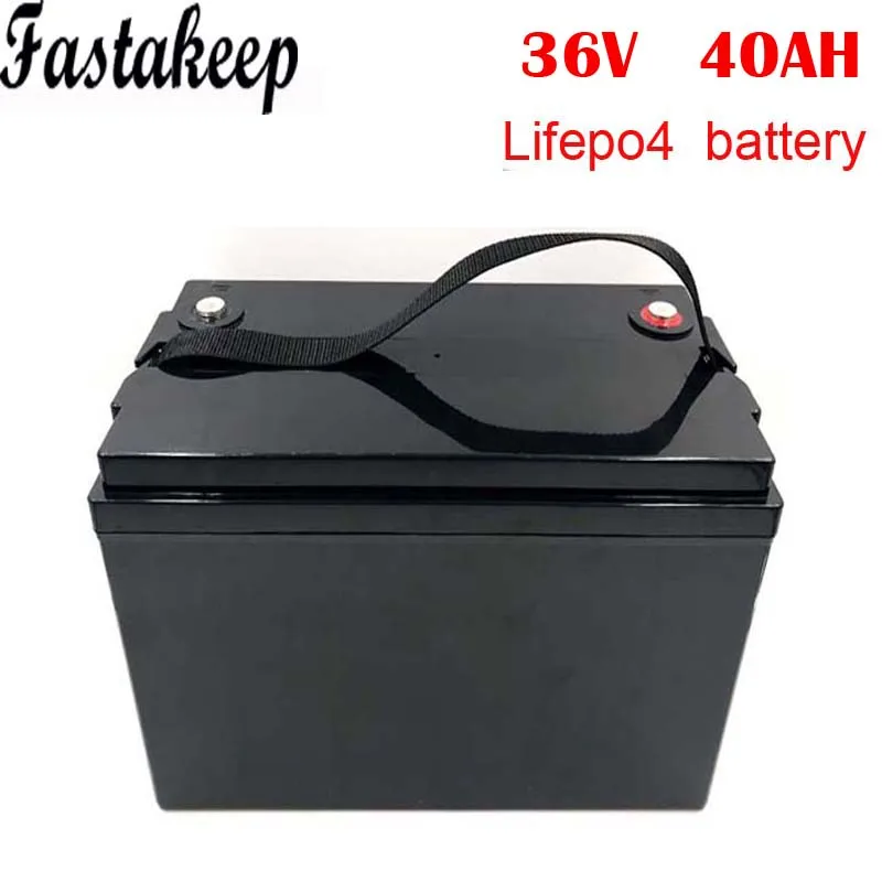 Аккумулятор LiFePO4 36 в 40 Ач аккумулятор для электрического велосипеда мотора