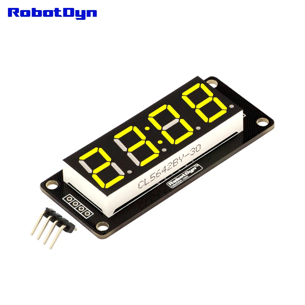 PHOTO==ANGLE==0G-00004781==Mod-LED-Display-4D-7S==Yellow (clock, colon)