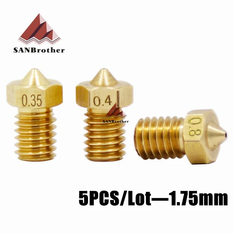 5 قطعة/الوحدة طابعة 3d فوهات j-رئيس النحاس فوهة e3d m6 v5 v6 1.75 ملليمتر إمدادات الطارد فوهات عالية جودة الفوهات 5 قطعة/الوحدة طابعة 3d فوهات j-رئيس النحاس فوهة e3d m6 v5 v6 1.75 ملليمتر إمدادات الطارد فوهات عالية جودة الفوهات