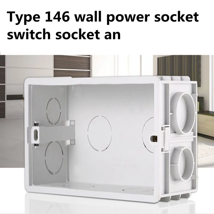 Cheap Cost Wall Socket Wiring Bottom Box Surface Mounted Boxes For Home
