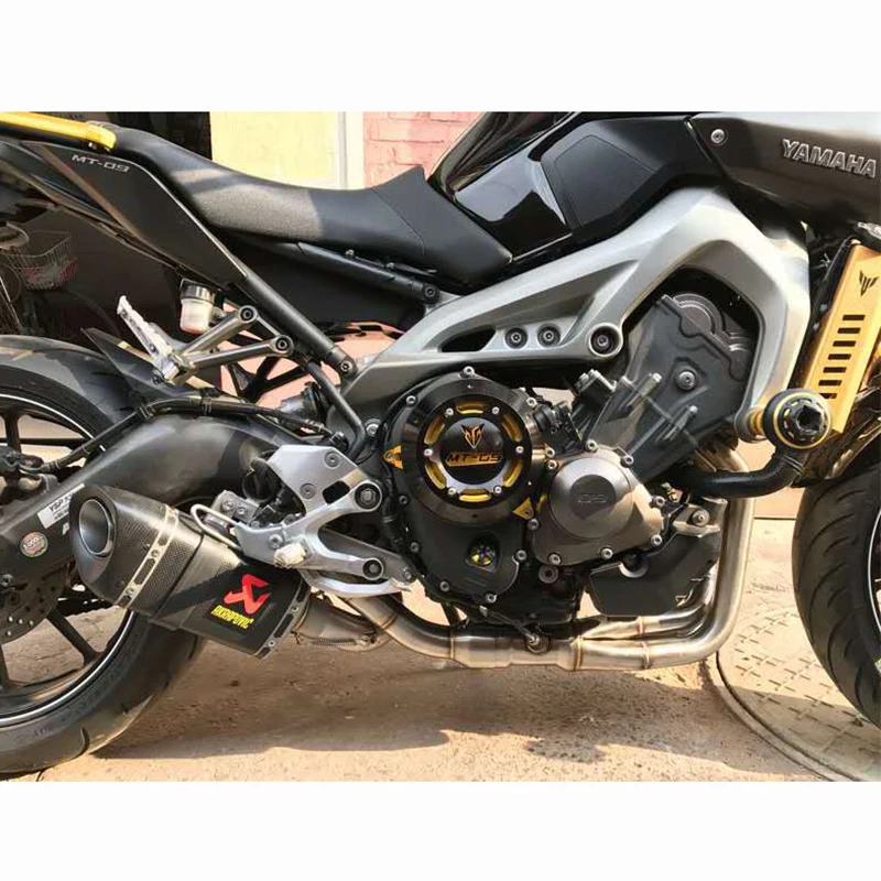 MT 09 XSR900 FZ трубы из нержавеющей стали 304 51 мм для Yamaha FZ09 MT09 2014 2018 2017|Выхлопные и