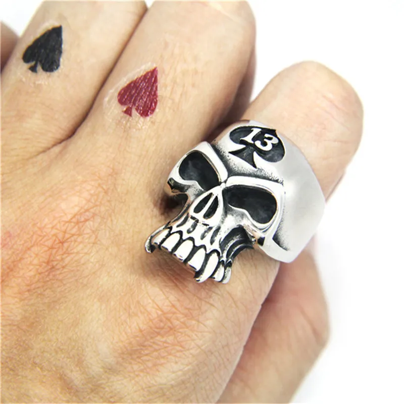 thirteen designs mad skull ring 約22号 新シーズンアイテム - www