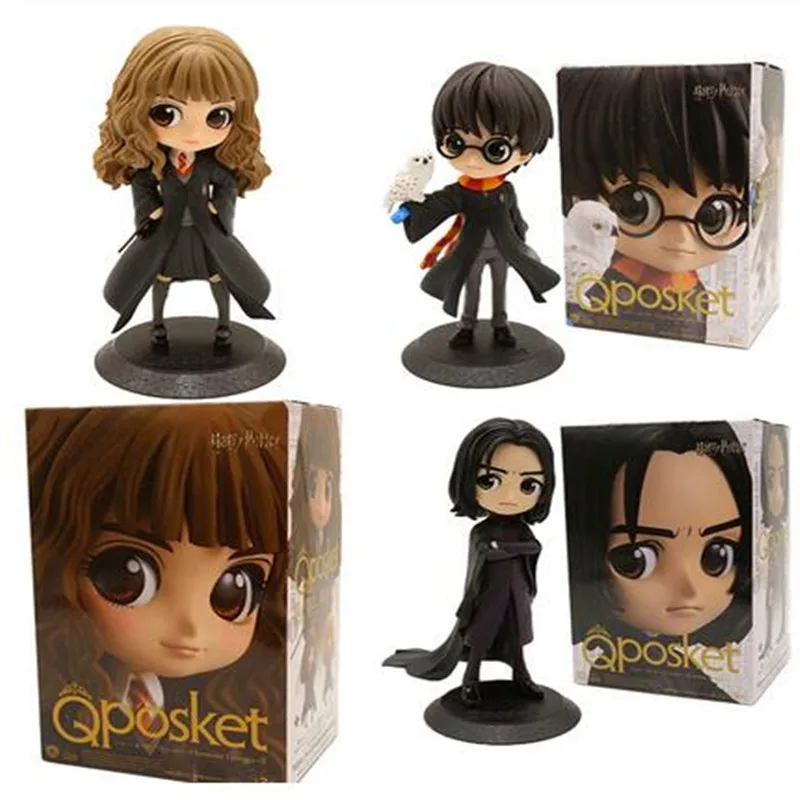 

15cm QPosket Big Eyes Hermione Snape Cute Doll PVC Figure Collectible Model Toys