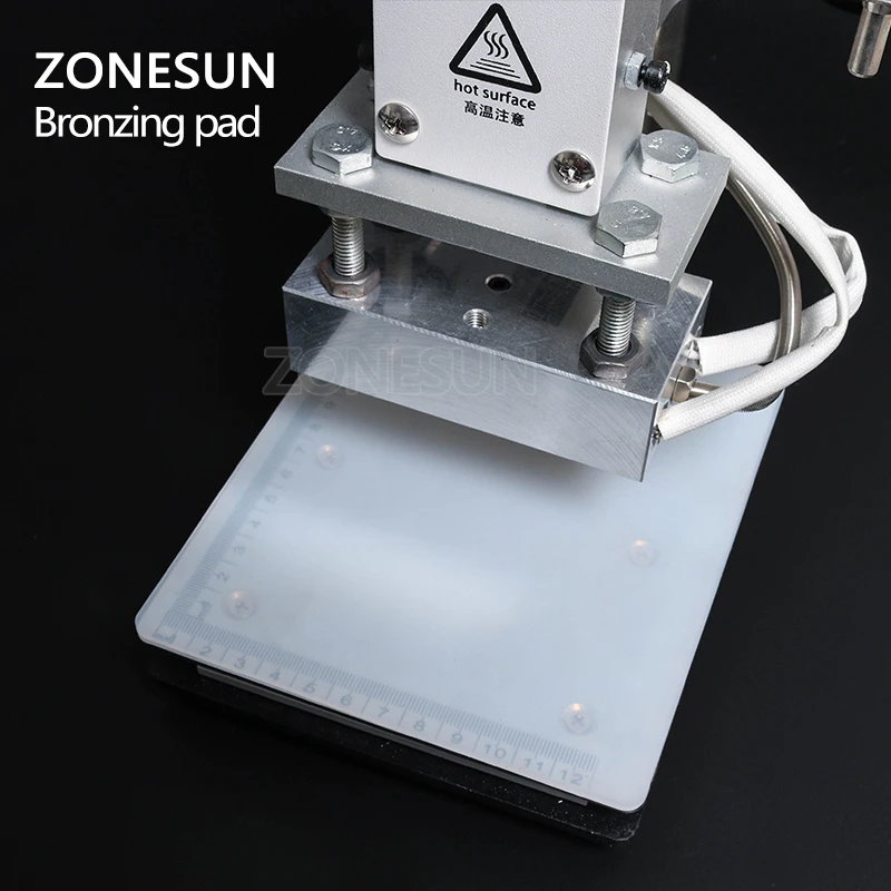 ZONESUN бронзового цвета пусковая площадка резиновое одеяло для машина горячего