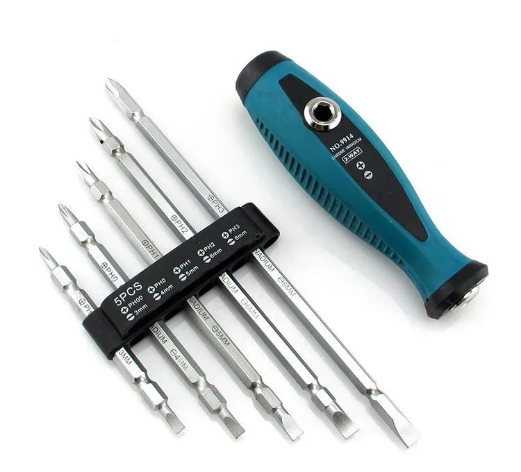 Dual purpose Slotted Torx Screwdriver Bits Screwdriver Set