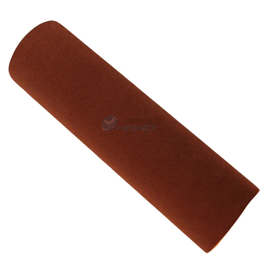 SU-55 -suede fabric coffee