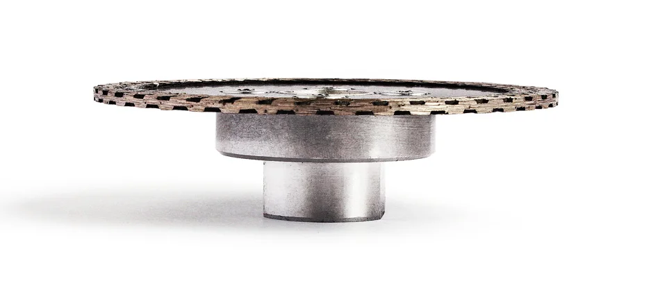 Z-LION 2 шт. 3 дюйма алмазные пильные диски горячего прессования Мини режущий диск турбо обод Алмазный диск со съемным M14 фланец для камня