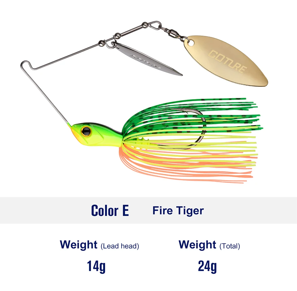 spinnerbait fishing lure buzzbait (11)