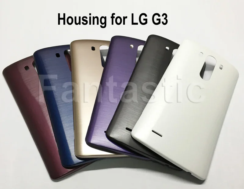 

Original Back Cover Case for LG G3 Housing replacement with NFC and Qi Battery Cover for LG G3 D855 D850 International version