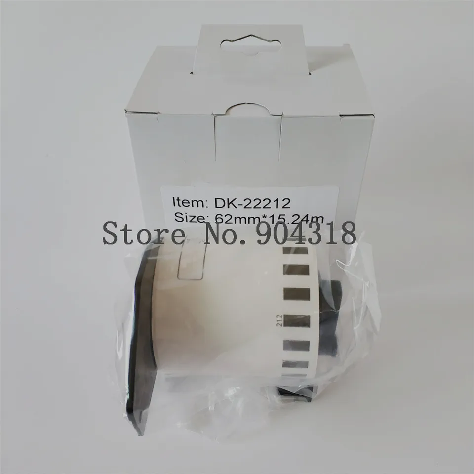 20x Etiketten kompatibel für Brother DK-22210 P-Touch QL500 QL550 QL570 QL700