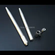 Горячие 10 шт мини алюминиевый Перманентный с ручным управлением татуировки бровей Макияж Ручка для перманентного макияжа косметический EyebrowsTattooing поставки