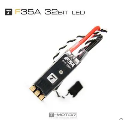 

T-motor Tmotor F35A 35A 3-5S ESC BLHeli_S 32 bit Dshot 1200 For narrow arm FPV Racing drone