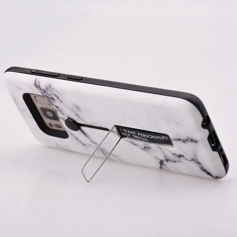 Ollivan Marble Case Phone Stand Holder Silicone Case For Samsung Galaxy S8 S9 Plus Note 8 9 S7 Edge J8 J6 J4 A5 A7 A6 Plus 2018 A5 2017 (6)