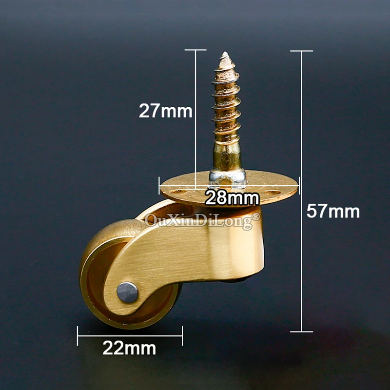 European Antique 2PCS Pure Brass Furniture Casters Table Chair Sofa Desk Mute Runners Rollers Universal Wheels European Antique 2PCS Pure Brass Furniture Casters Table Chair Sofa Desk Mute Runners Rollers Universal Wheels