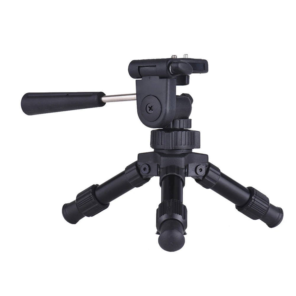 Andoer Portable Lightweight Tabletop Mini Tripod with Pan Tilt Head for