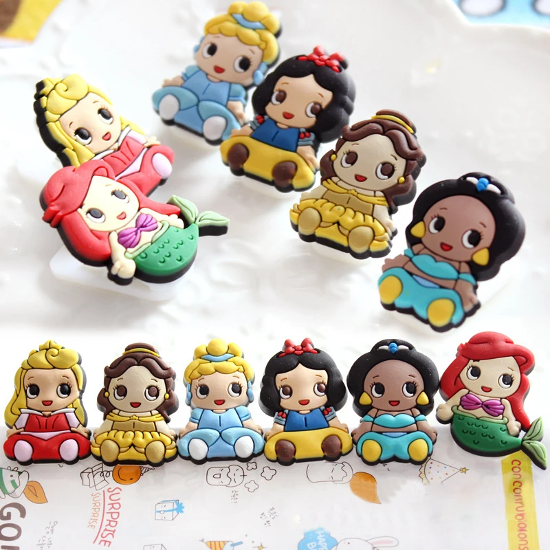 6 unids kawaii Mary gato papel PVC carpeta Clips de papel pinzas papel Clips pinzas Pince lindo papelería coreano