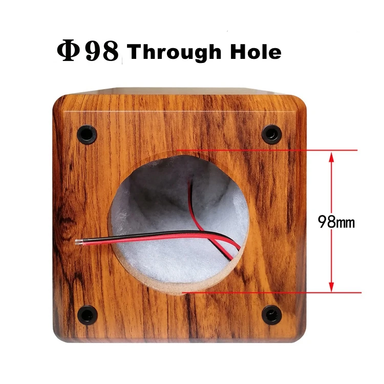 IWISTAO полный спектр динамик пустой шкаф для 4 дюймов пассивный динамик корпус дерево 15 мм высокой плотности МДФ объем 4.8L DIY