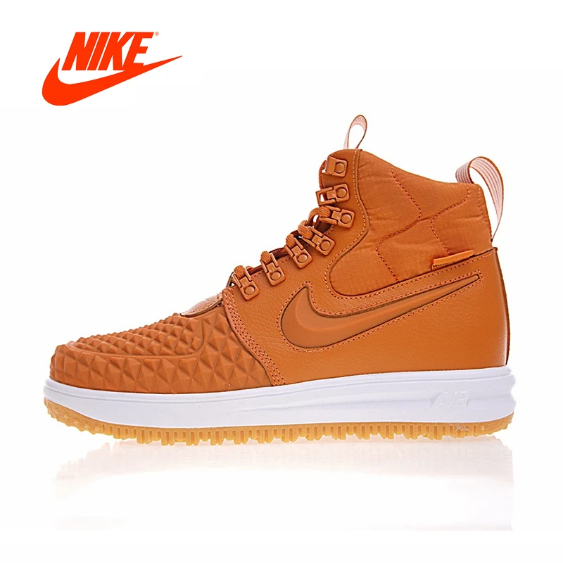 

Original New Arrival Authentic Nike Lunar Force 1 Duckboot 17 Men's Skateboarding Shoes Sport Sneakers Good Quality 922807-702
