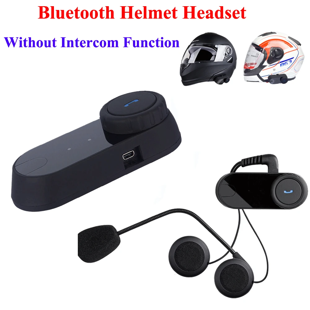Freedconn Handfree Wireless Helmet Headset BT Auriculares Bluetooth Del