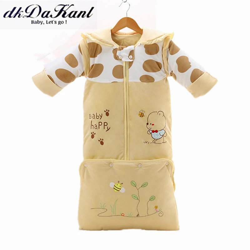 

dkDaKanl(dkDaKanl) Infants Growing Detachable Sleeve Ordinary models Cotton Boutique Autumn and winter models Sleeping bags DJ15