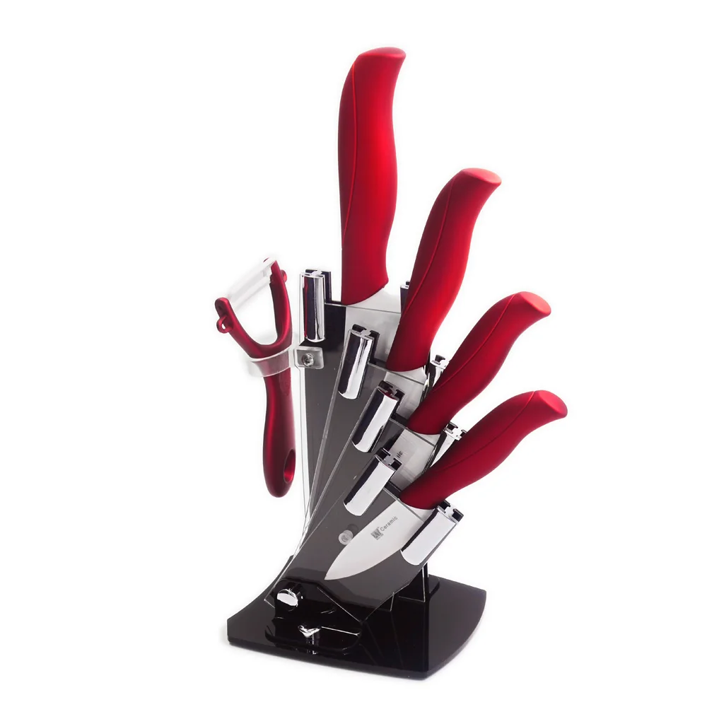 Ceramic Knife 6 Inch Chef 5 Inch Slicing 4 Inch Utility 3 Inch Paring Kitchen Knife