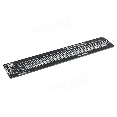 Nível de Exibição de Volume Medidor de Espectro de Música Eletrônico Faça Você Mesmo Kits 2.0 Canais 60-segmento Volume Profissional Table1pc As60 Led vu - Image 4