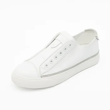 

2018 New Casual Shoes Women's Pedal Leather Flats Casual Shoes Women.